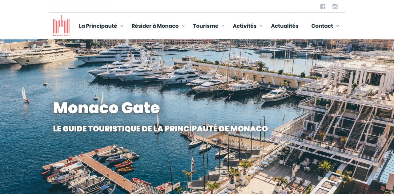 Monaco Gate - Site Internet